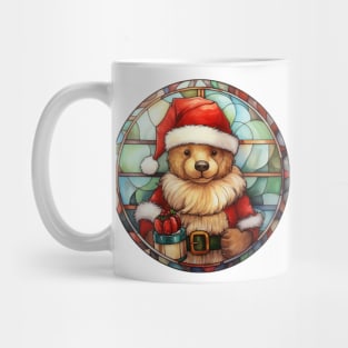 Santa Teddy Mug